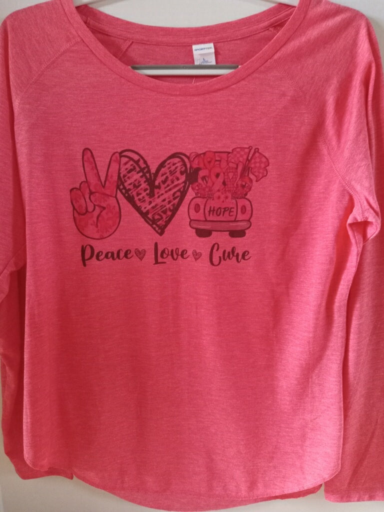 Peace, Love, Cure T-Shirt